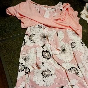 Pink Dress set